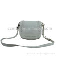 Fashion white pu ladies handbag/shoulder bag/messenger bag